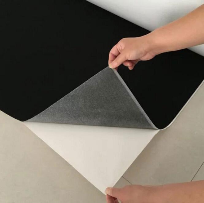 A4 Self Adhesive Polyester Felt Sheet Sticky Non Woven Fabric DIY Craft