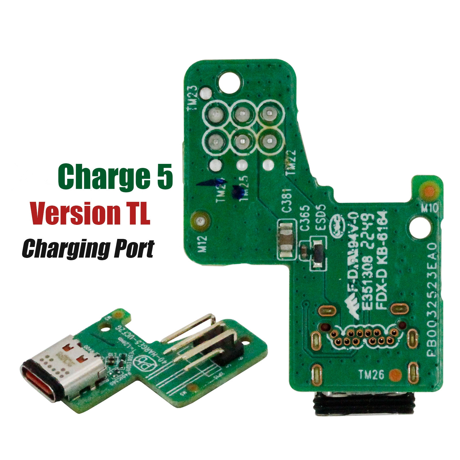 For JBL Charge 5 Version TL USB Charging Port Board/Connector
