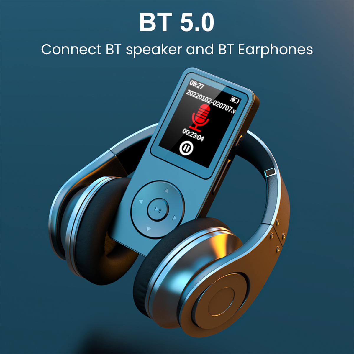 NEW MP4/MP3 Player Bluetooth Hi-Fi Lossless Stereo Music Recorder