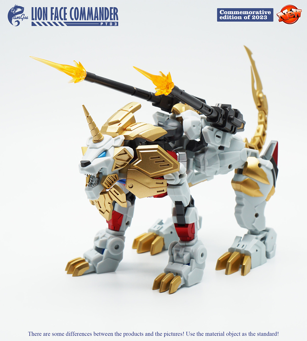 PANGU MODEL PT-03 PT03 LION FACE COMMANDER Convoy Action
