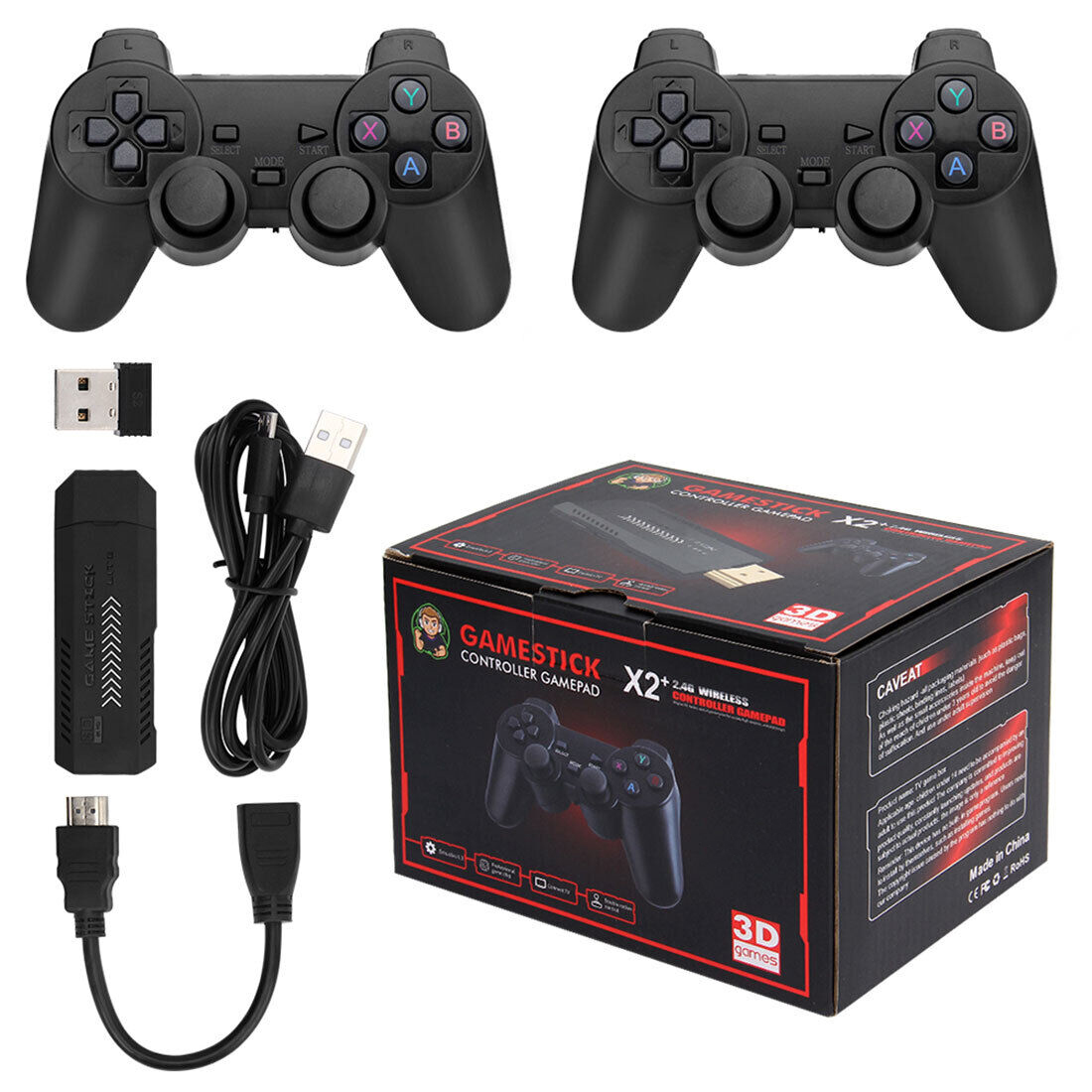 64/128/256G G11 Pro Game Box Video Game Console Dual System for Retro 3d  Games