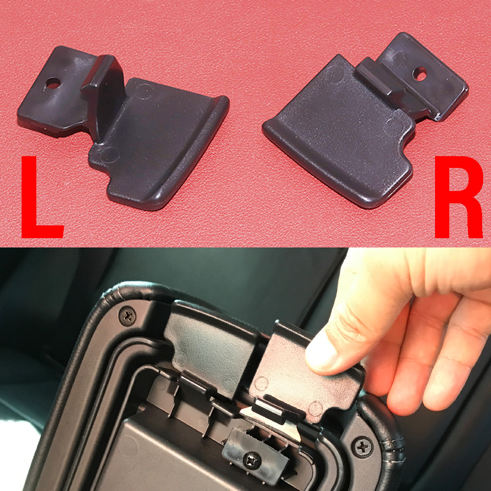 Console Armrest Box Lid Latch Lock Cover For Mitsubishi Outlander