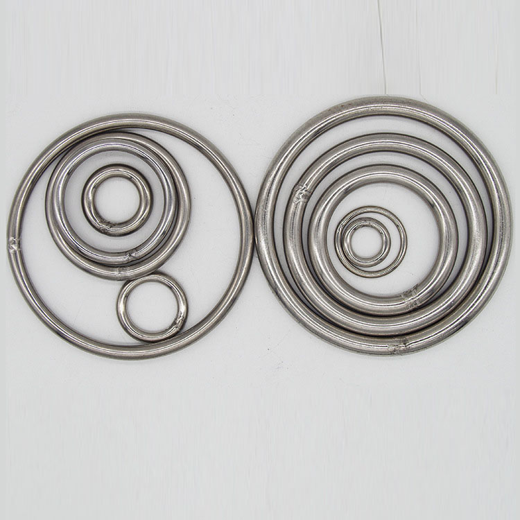 Seamless Metal O Ring Welded Round 304 Stainless Steel 20 30 40 50 60 80 100mm