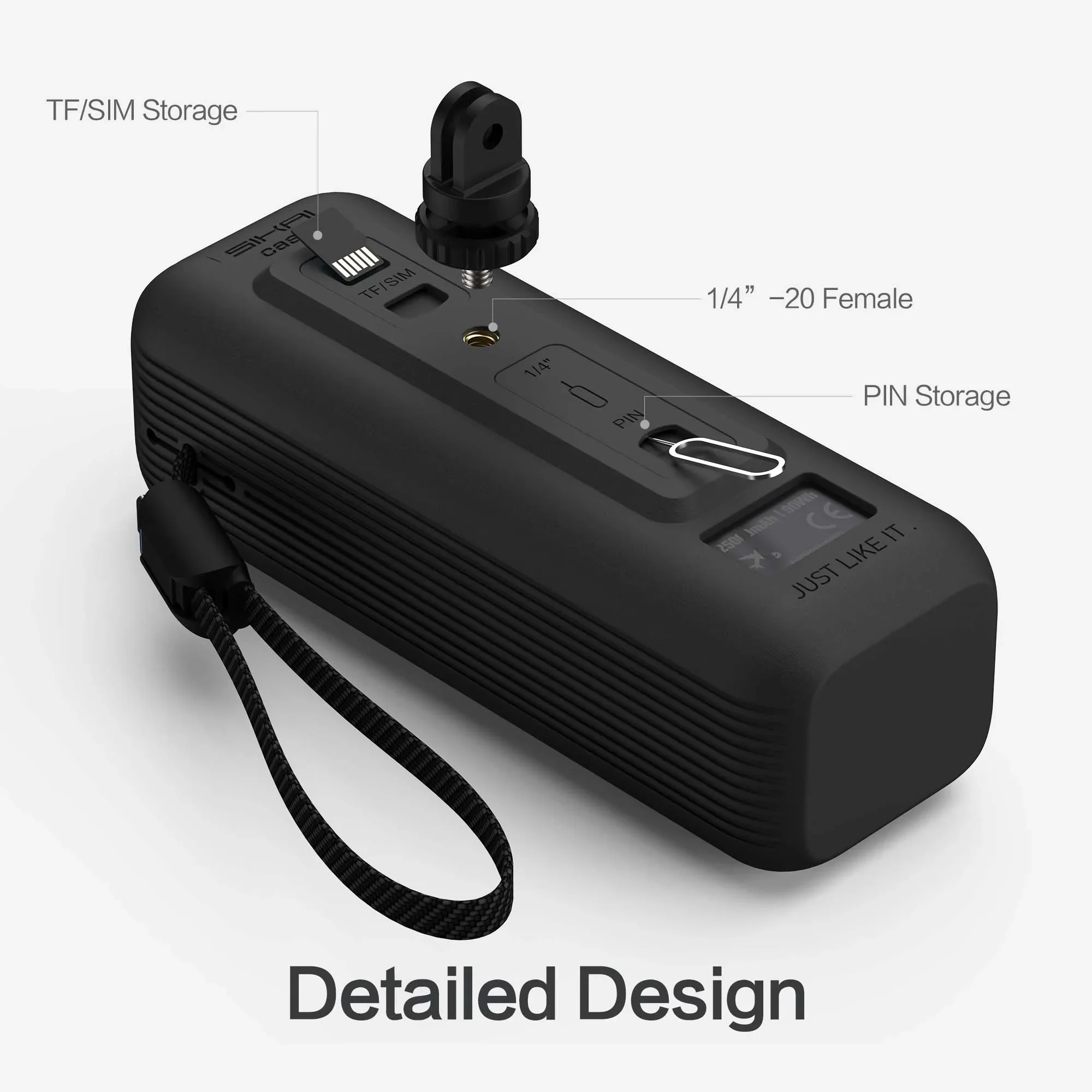 WAIYUCN Custodia Rigida Da Viaggio Per Power Bank Anker Zolo 25000mAh 165W: Protezione Totale!