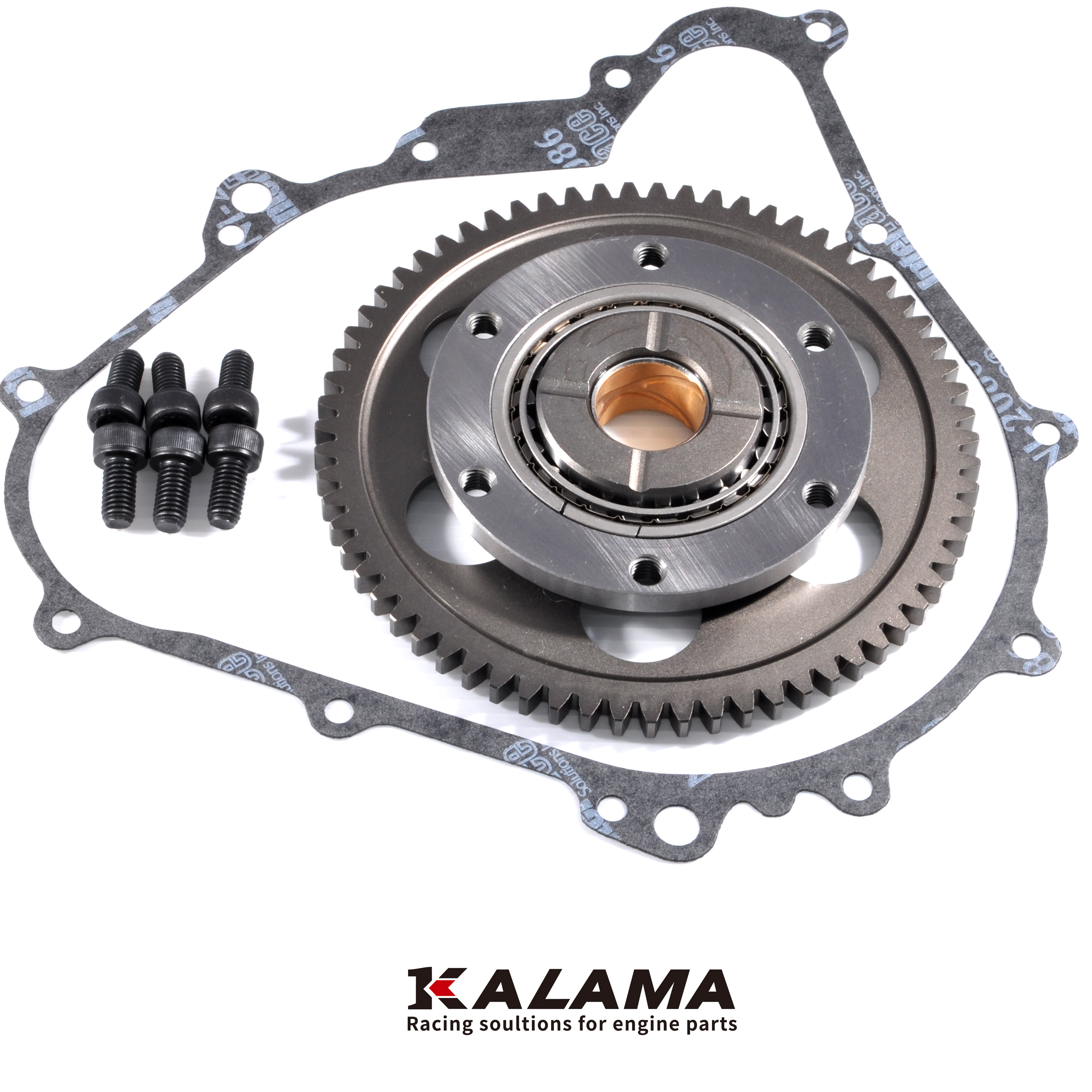 Starter Clutch Gear with gasket bolts for Grizzly 660 20032008 eBay