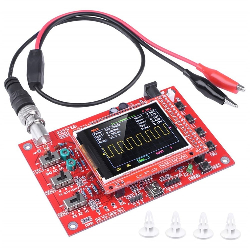 Mini Oscilloscopio con display TFT LCD 2,4 pollici