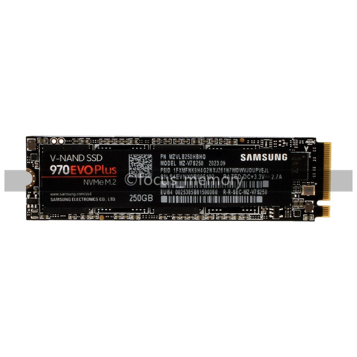 新品Samsung 970 EVO Plus 500GB SSD M.2 SSD 970 EVO NVMe® M.2 500GB Memory & Storage - MZ-V7E500BW
