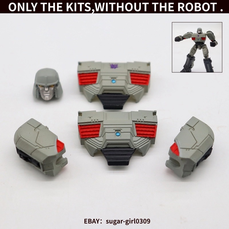 3D DIY Upgrade Kit Movie Second Form Head Shoulders chest
