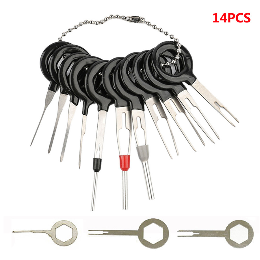 14pcs Car Terminal Removal Electrical Wiring Crimp