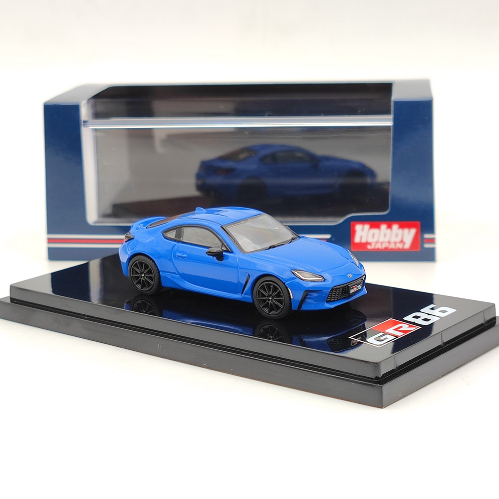 Hobby Japan 1/64 for TOYOTA GR86 RZ 3BAZN8 Blue HJ641048ABL
