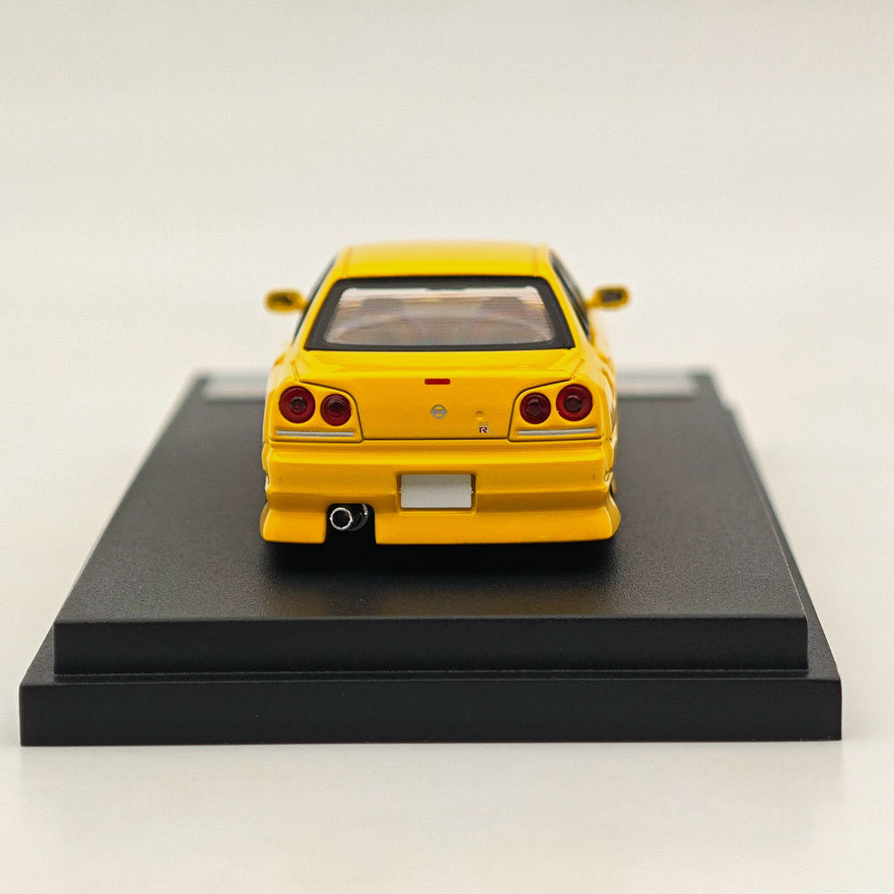 Mortal & OM 1/64 Nissan ER34 uras SKYLINE Diecast Toy Car