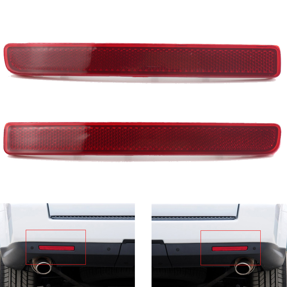 Reflector De Parachoques Trasero, 1 Par, Xff500030, Rojo, Iz | Cuotas