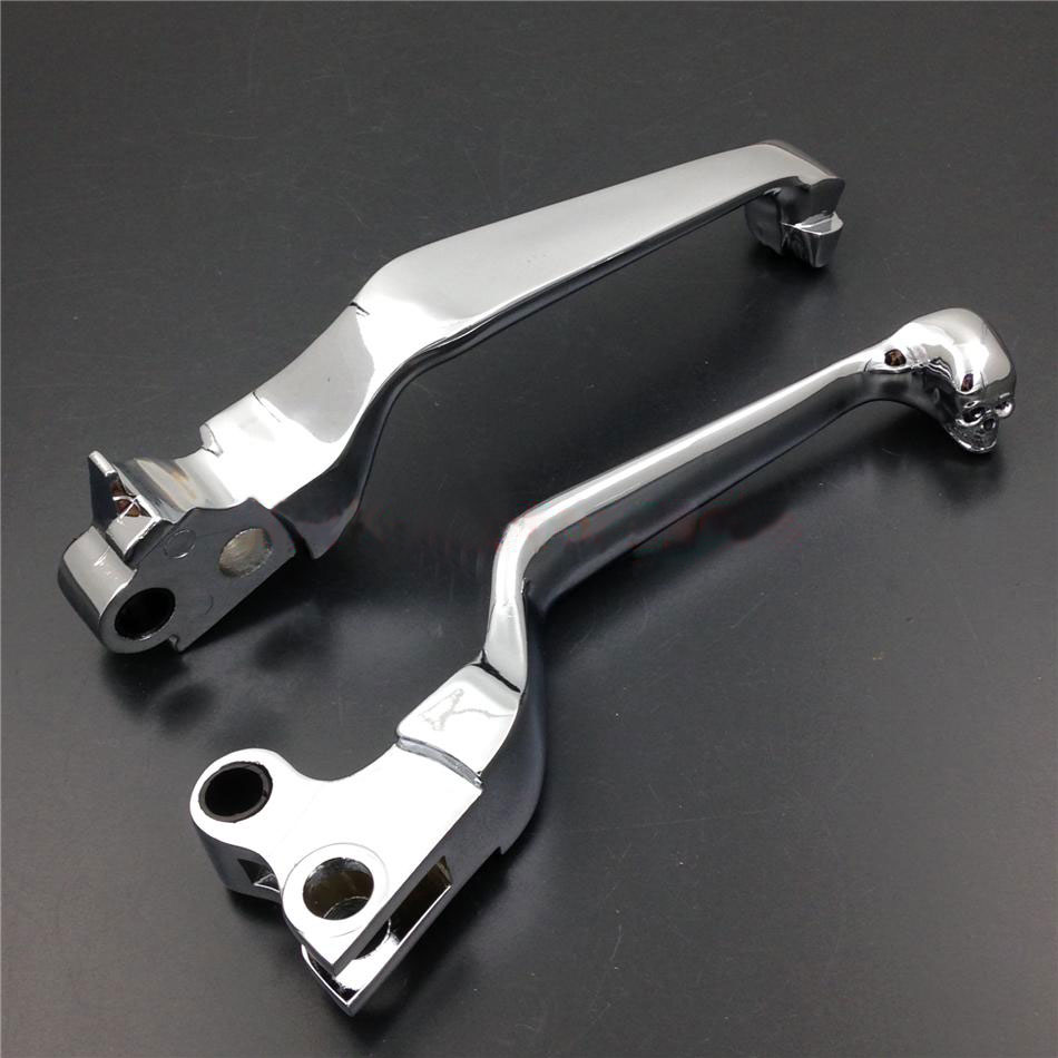 Chrome Brake Clutch Lever fit For 19962014 Harley Davidson FXDL Dyna