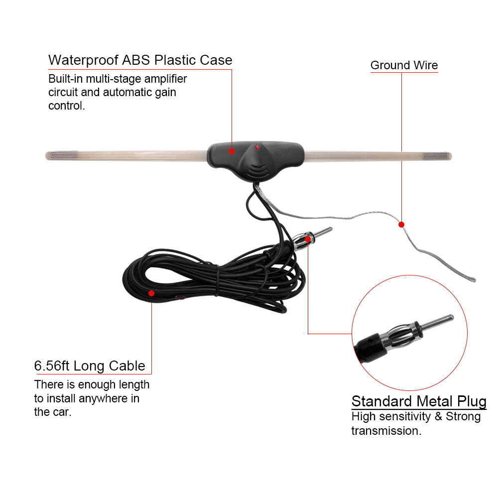 Схема активная автомобильная антенна electronic antenna