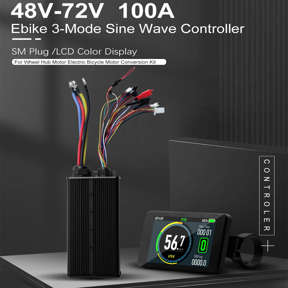 48V-72V 3000W 3200W Motor Brushless Controller For ATV E-Bike Scooter Arcing UTV 48V-72V 3000W 3200W Motor Brushless Controller For ATV E-Bike Scooter Arcing UTV
