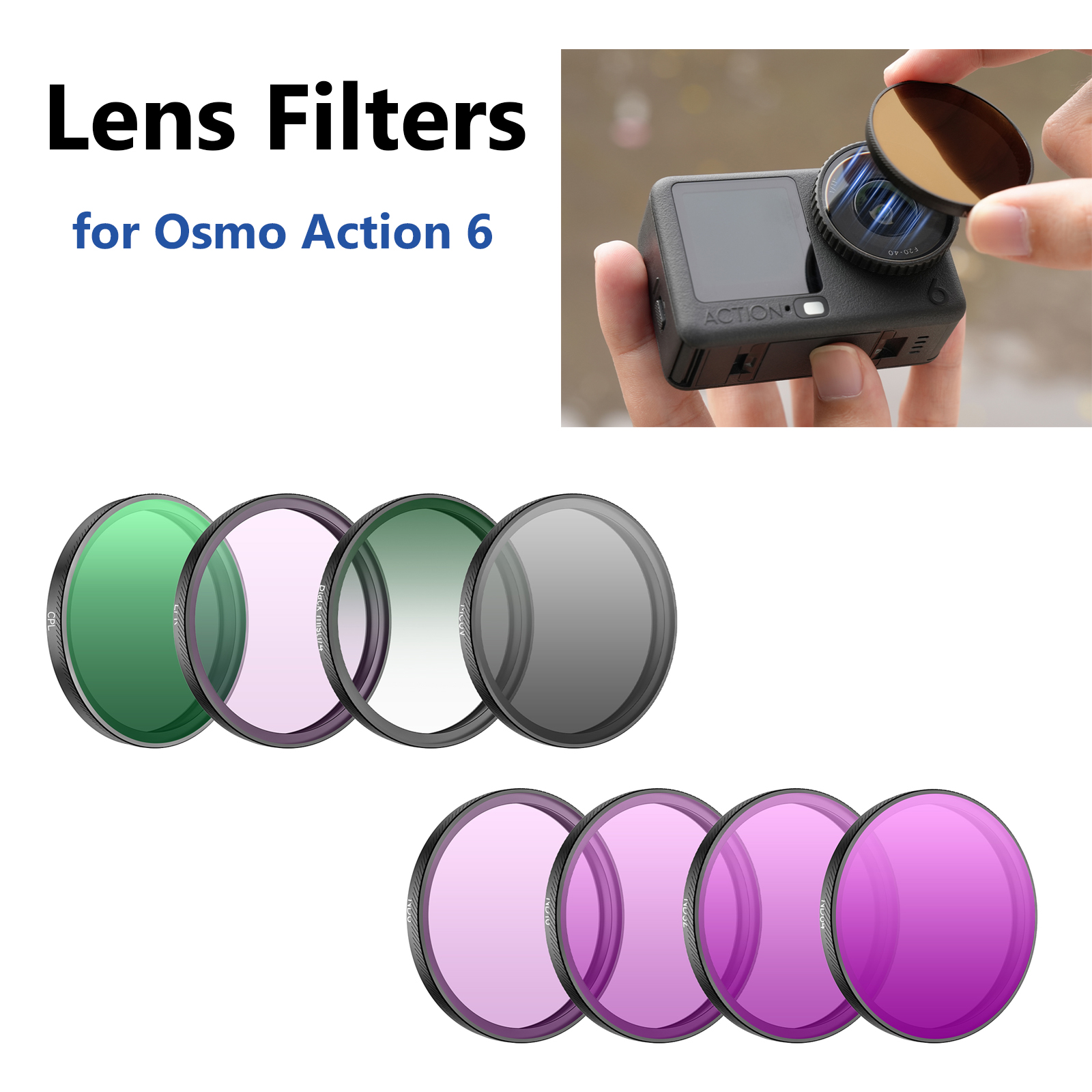 filter osmo action lens replacement