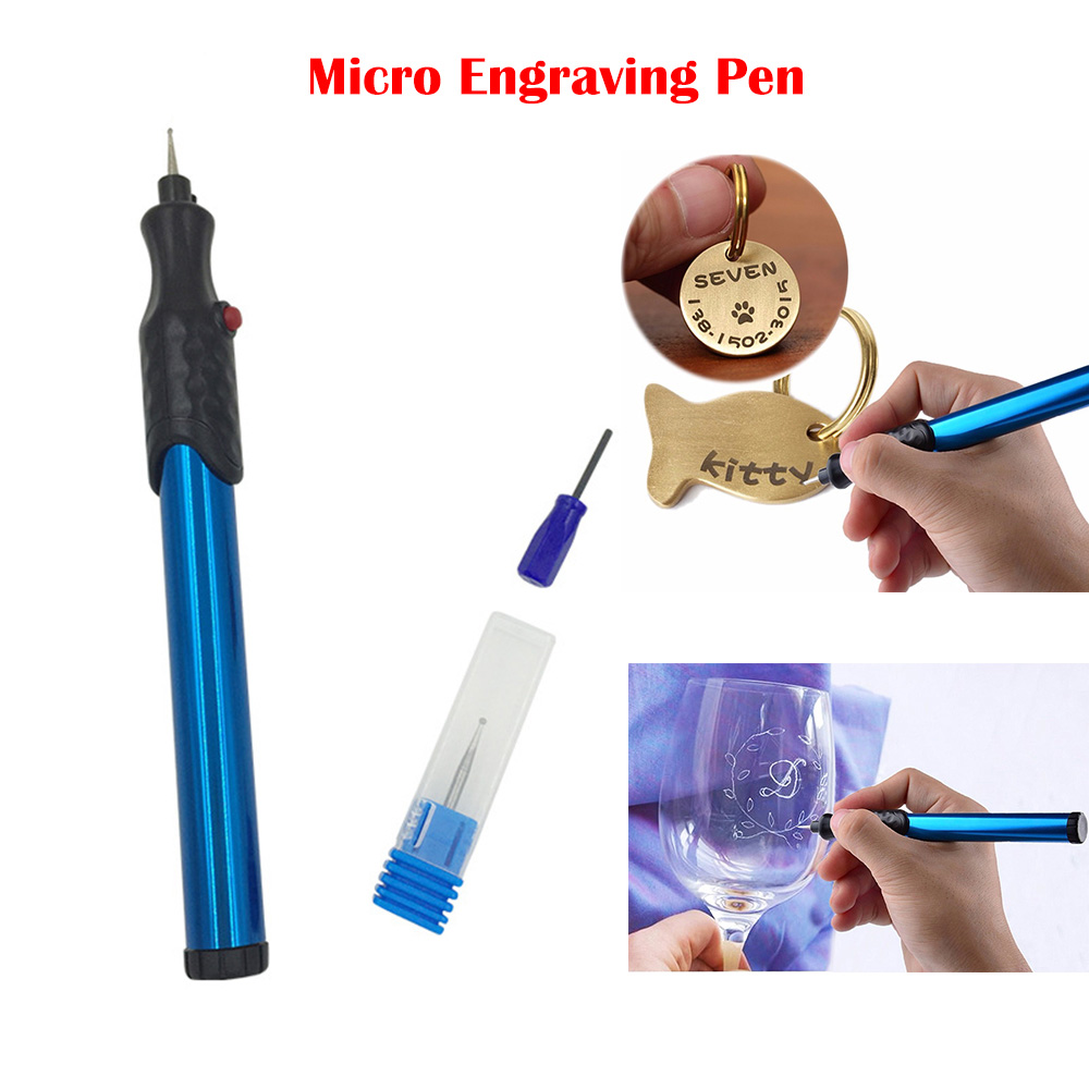 Micro Graveur stylo électrique gravure Carve Outil Pour Bijoux Métal Bois Mini NEUF