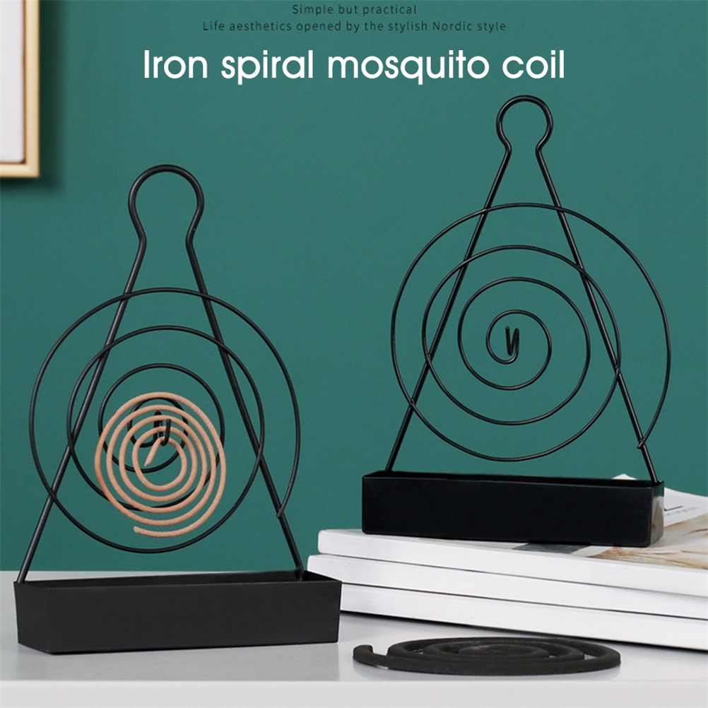 Spiral Mosquito Coil Holder Iron Mosquito Frame Insect Repellent