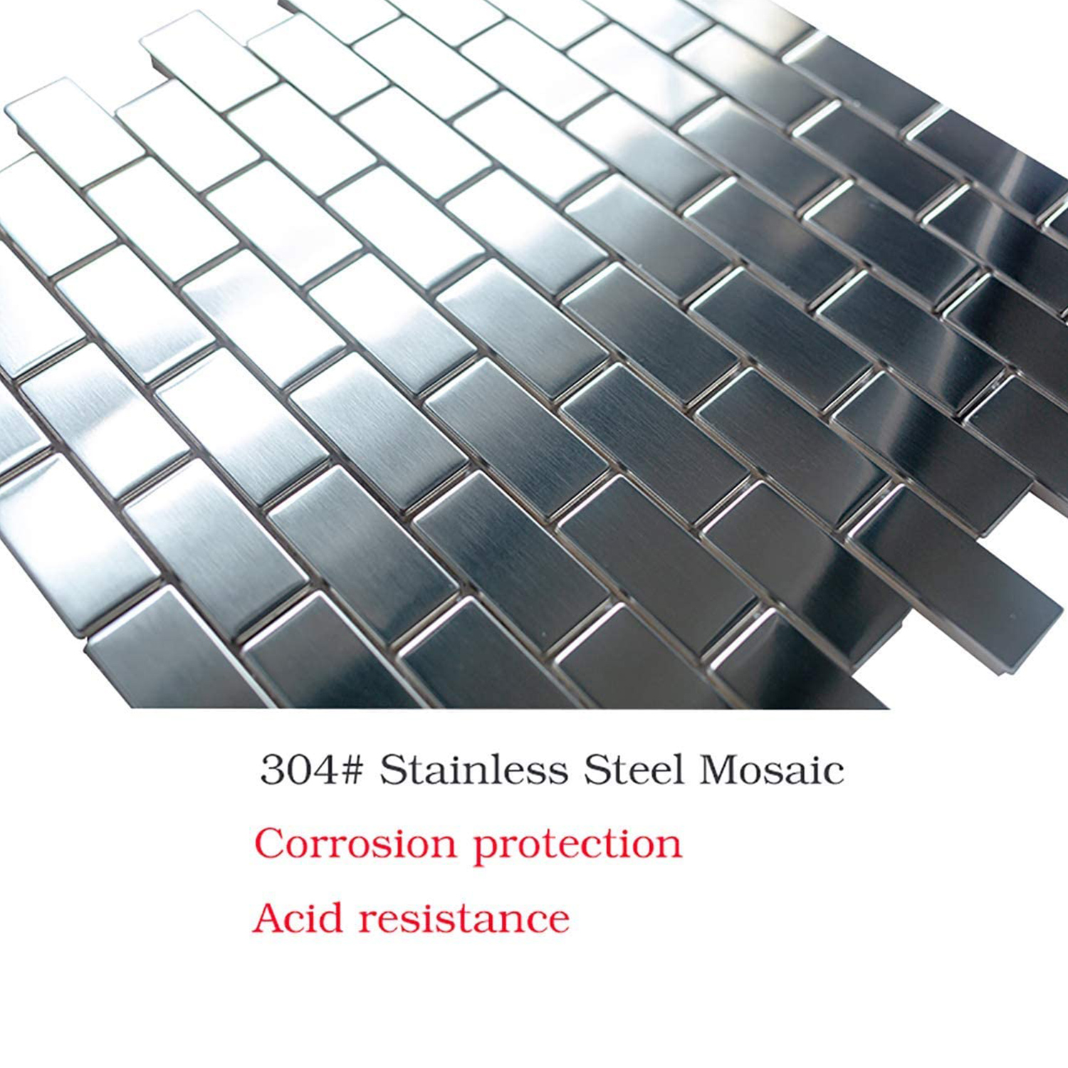 stainless peel and stick tiles