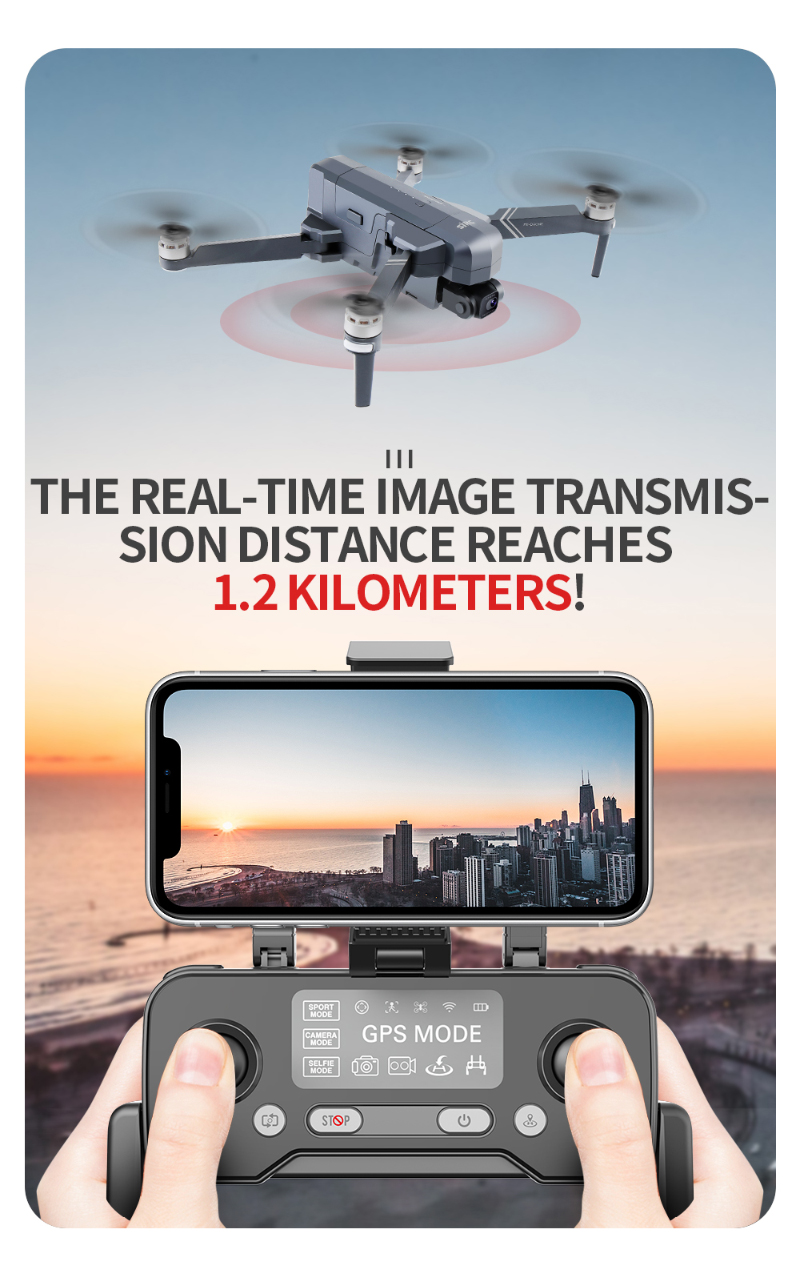 SJRC F11 4K Pro GPS Drone 5G Wifi FPV 4K HD Camera 50X Zoom