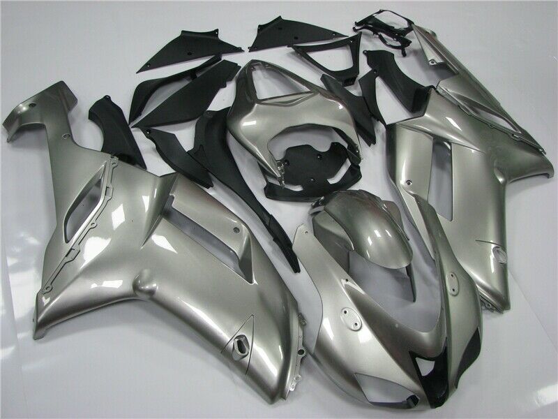 NTU Injection Plastic ABS Grey Fairing Fit for Kawasaki 2007