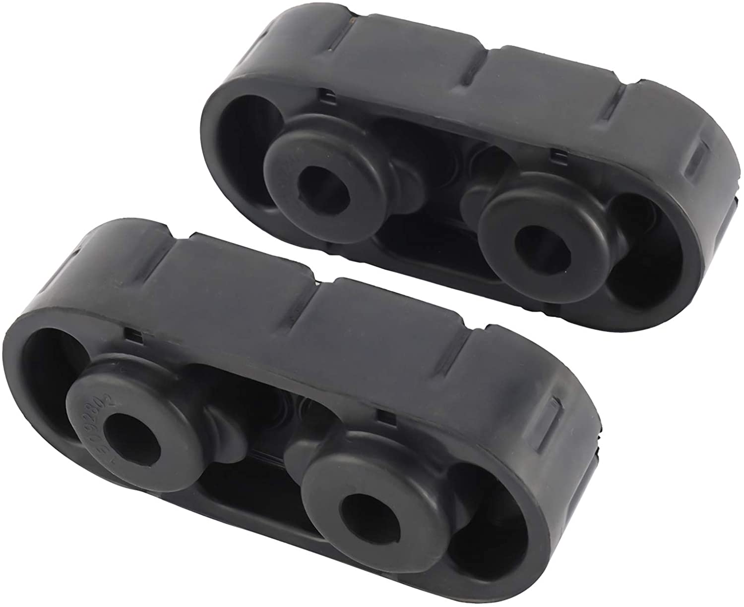 NovelBee 2 Pack of Rubber Exhaust Insulators Hanger Reduces Vibration Compatible with Chevy GMC Cadillac Escalade 15092802
