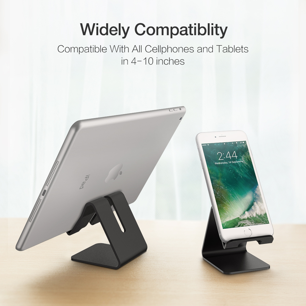 Universal Aluminum Desktop Desk Stand Holder Mount For Cell Phone Usage 2 Phone Desk Holder 3 Stand Smartphone 4 For Tablet