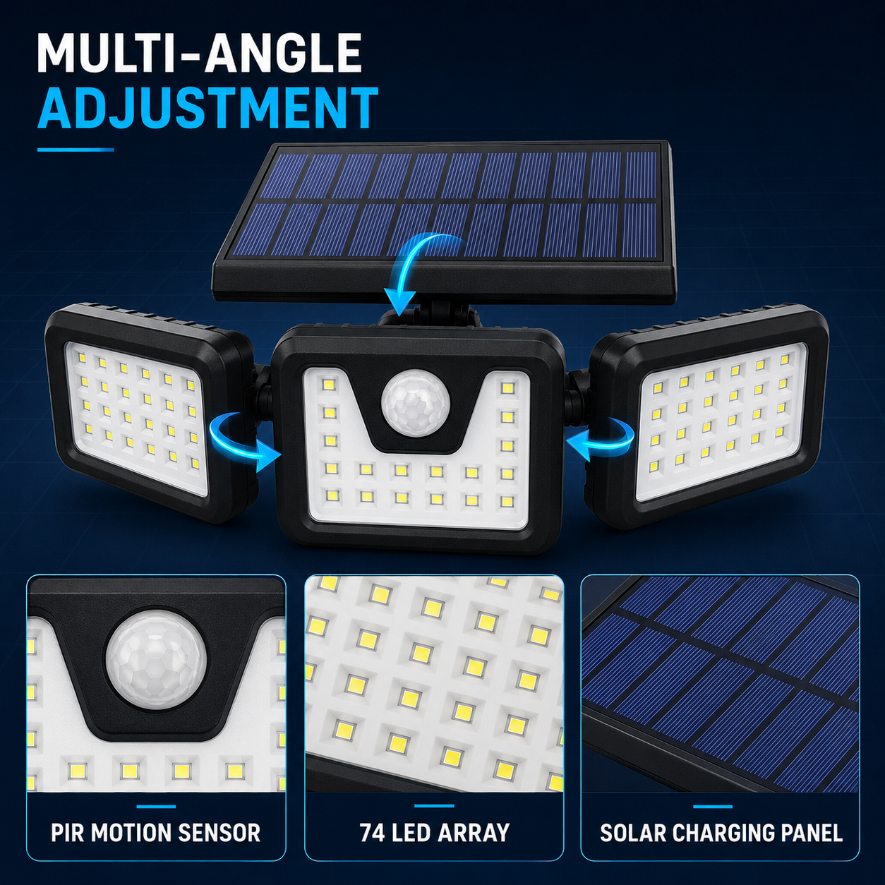 Solar light feature details