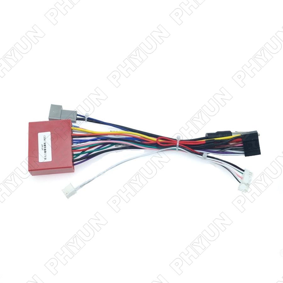 16Pin Stereo Radio Wiring Harness Power Cable w/ Canbus For