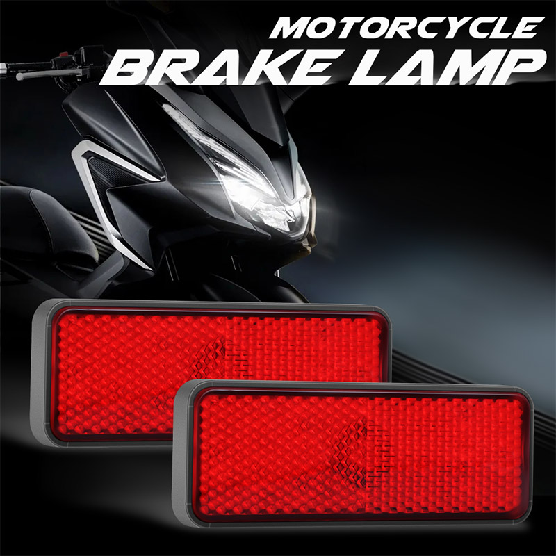 Reflectores De Luz 2x Red LED Bumper Reflector Lights For Vauxhall Vivaro Movano & Nissan Primastar - Tail Brake Stop Lights Car Reflector Reflectores De Luz 2x Red LED Bumper Reflector Lights For Vauxhall Vivaro Movano & Nissan Primastar - Tail Brake Stop Lights Car Reflector