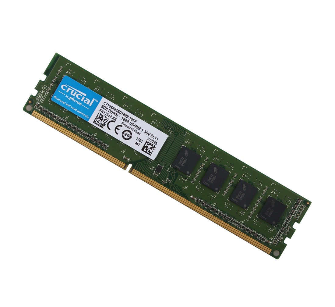Crucial 16 Go 204 broches DDR3 SO-DIMM DDR3L 1600 (PC3L 12800) Modèle DE mémoire pour ORDINATEUR PORTABLE CT204864BF160B