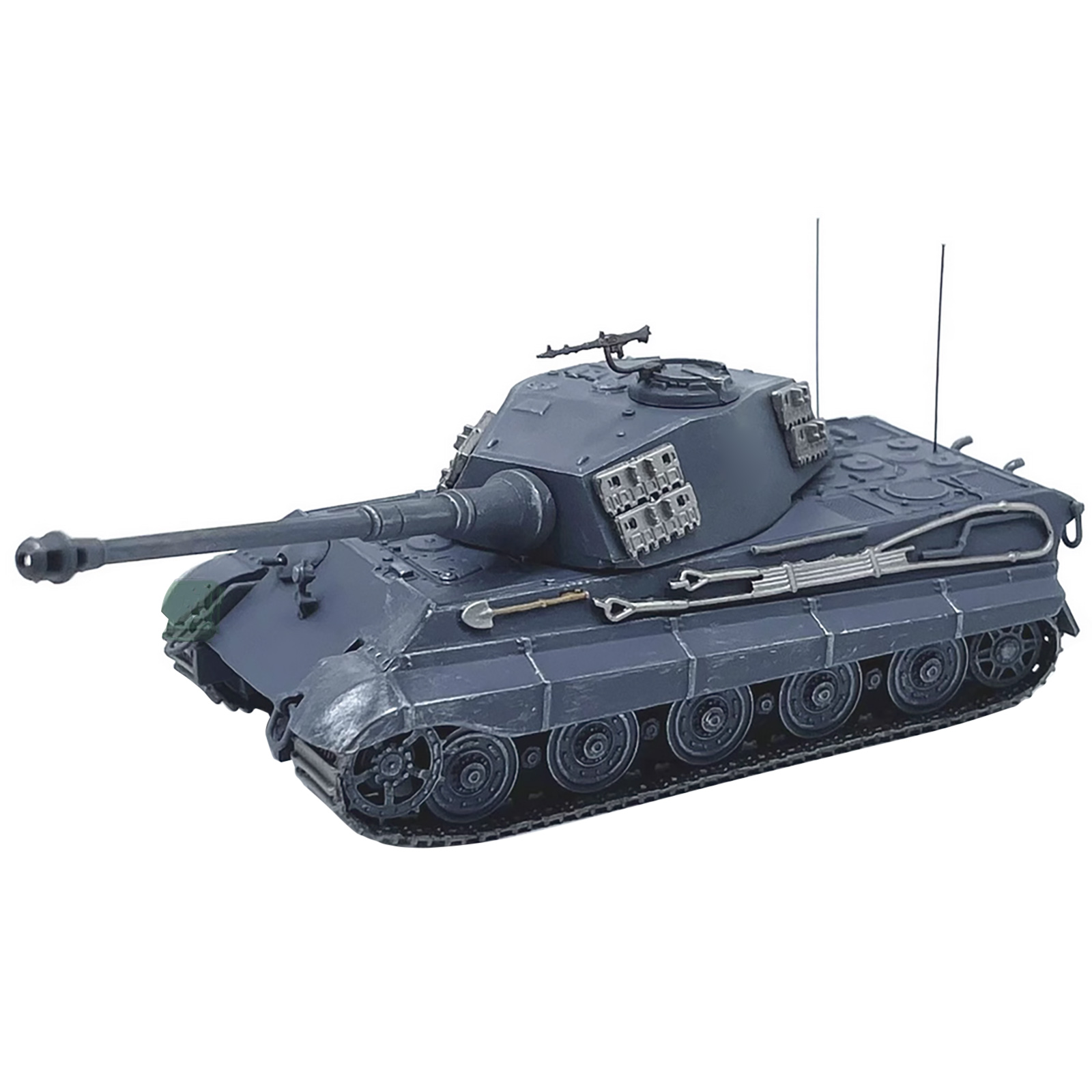 1/72 Alloy WWII German Berlin 1945 Tiger II Tank Model Military