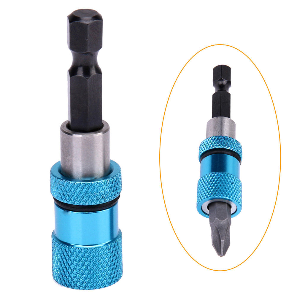 2pc Magnetic Drywall Screw Bit Holder 1/4inch Hex Shank Drill Screw ...