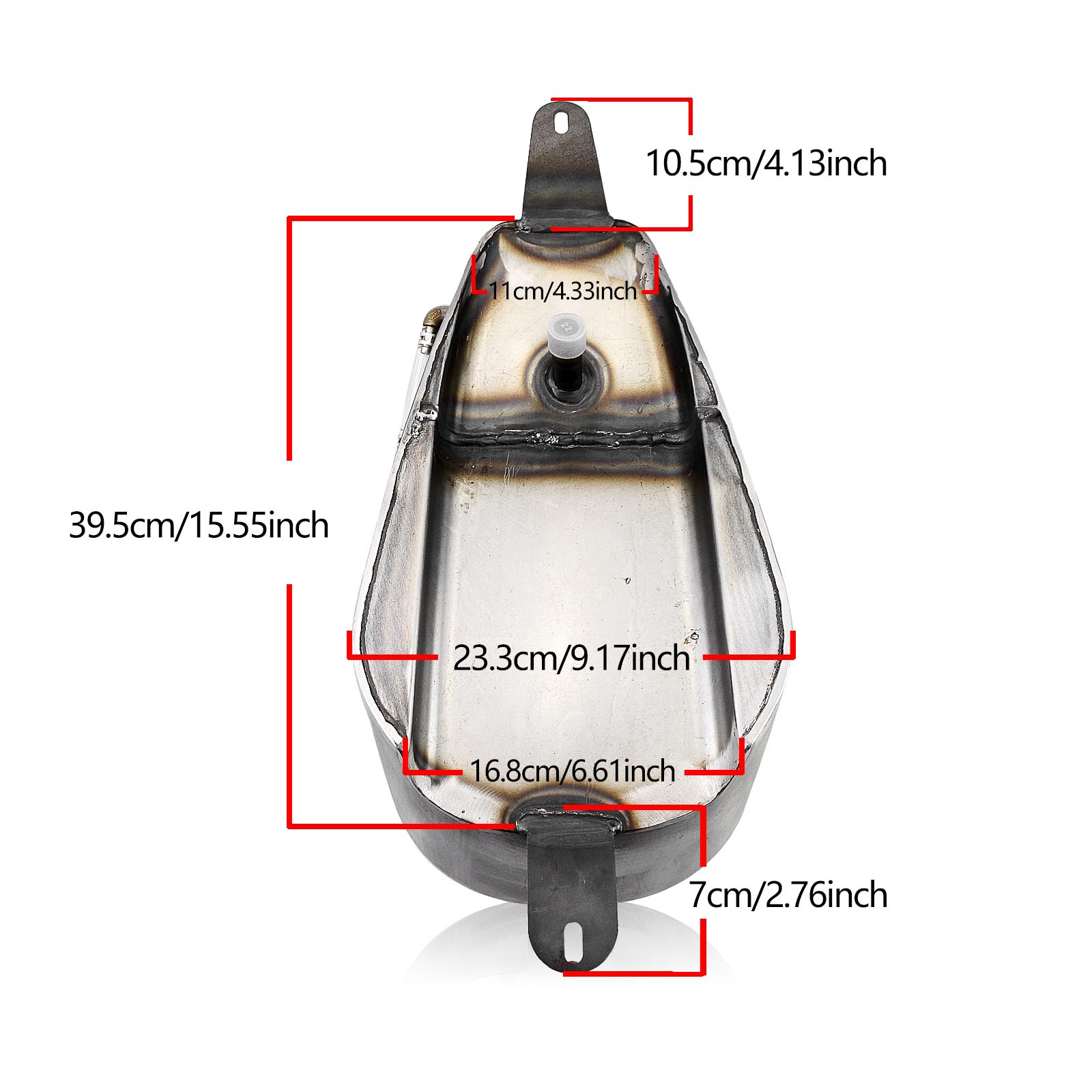 4cm Petrol Gas Fuel Tank For HONDA Steed400 600 Shadow VLX600 W