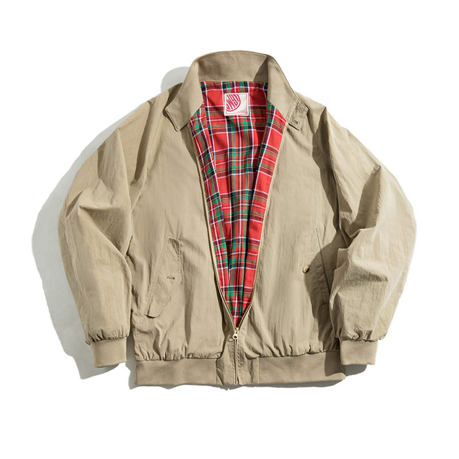 【vintage】 Oversizecoat Mod Mens Jacket Classic Harrington Coat Casual Retro Scooter