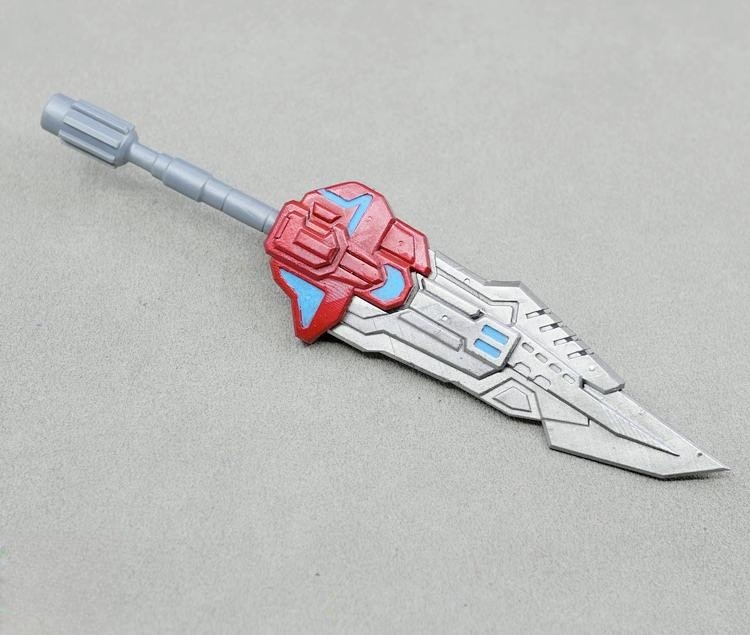 thumbnail image 2 of SSGE WFC03 Optimus Prime Upgrade Kit - Rear Cover Filler Gun Axe Weapon 3D Resin 2 of 14