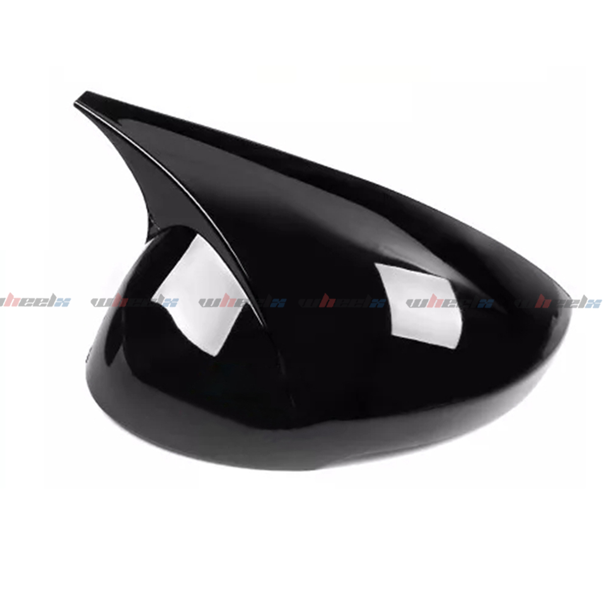 JDM M-Horn Style Gloss Black Side Mirror Cover Caps For 2022-2025 Honda Civic (Non-Signal Models)