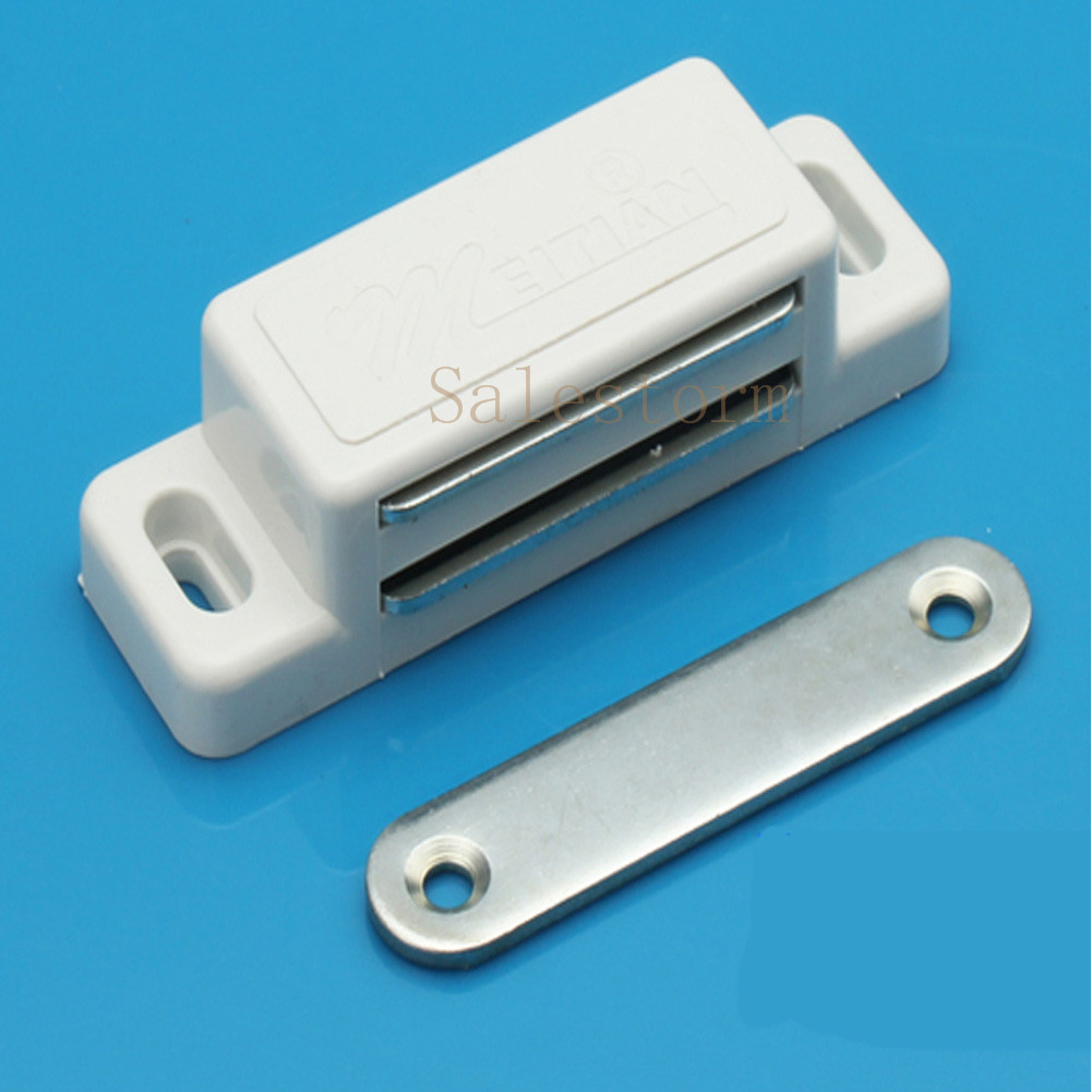 20x Magnetschnäpper Schrank Tür Schublade Kühlschrank Möbelmagnet