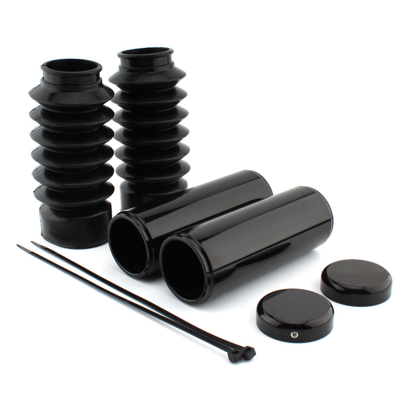 ハーレー　FOＲＫ　ＪＯＩＮＴ　COVERS Amazon.com: Newsmarts Full Front Upper Lower Fork Cover Set