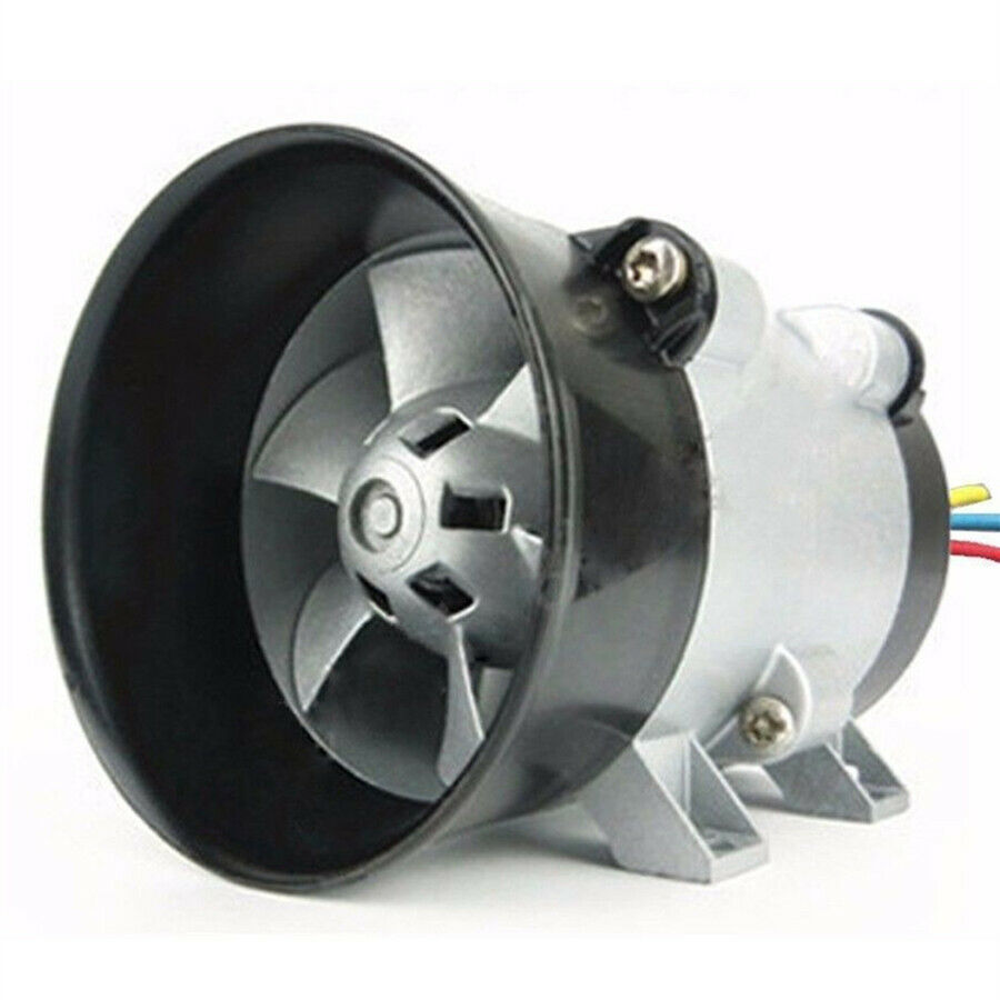 12V Car Electric Turbo Supercharger Air Intake Fan Boost w/30A