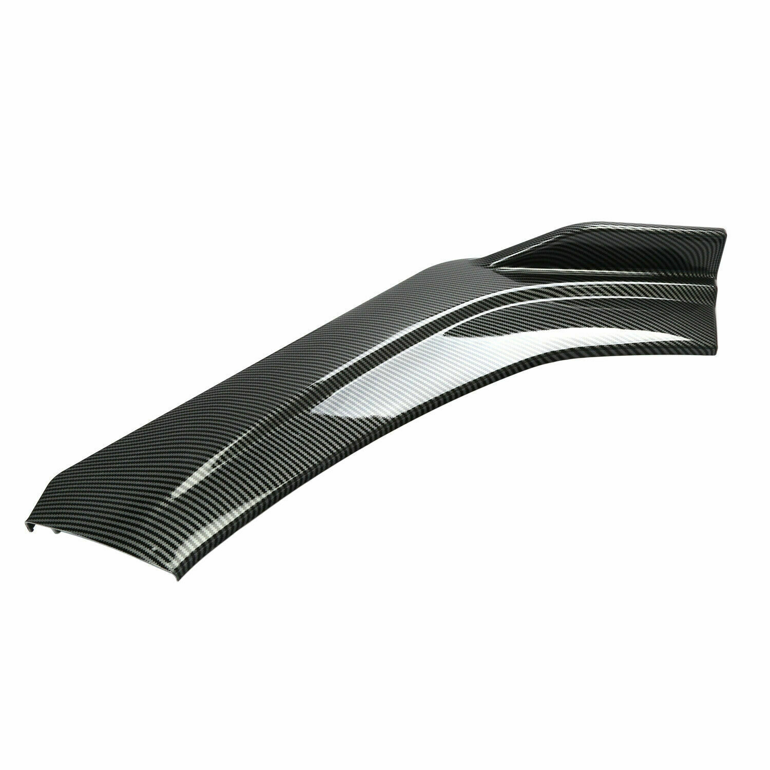 MotorFansClub 3-Piece Front Bumper Lip For Nissan Altima 2013-2018 - Carbon Fiber Style Splitter, Easy Bolt-On