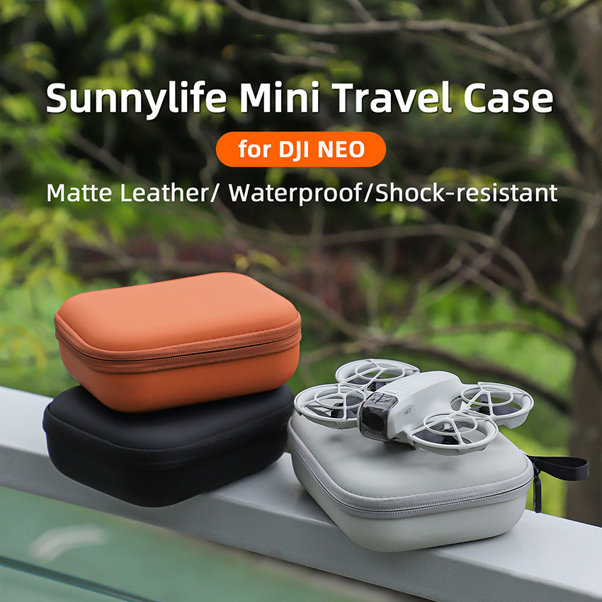STARTRC Mini Camera Case For DJI Osmo 360 Portable Travel Carrying Case PU Hard Storage Bag Organizer Case Accessories