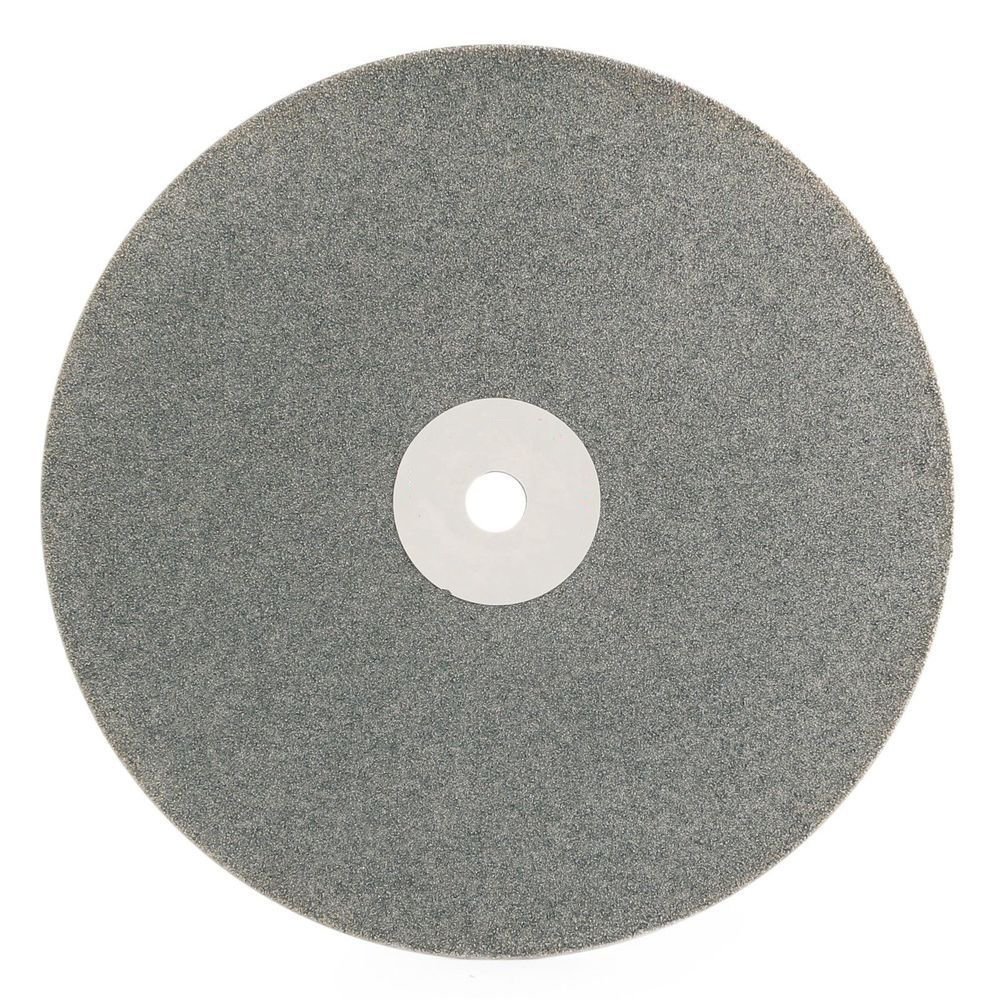 8" Diamond Coated Flat Lap Wheel Lapidary Grinding Polishing Disc 46