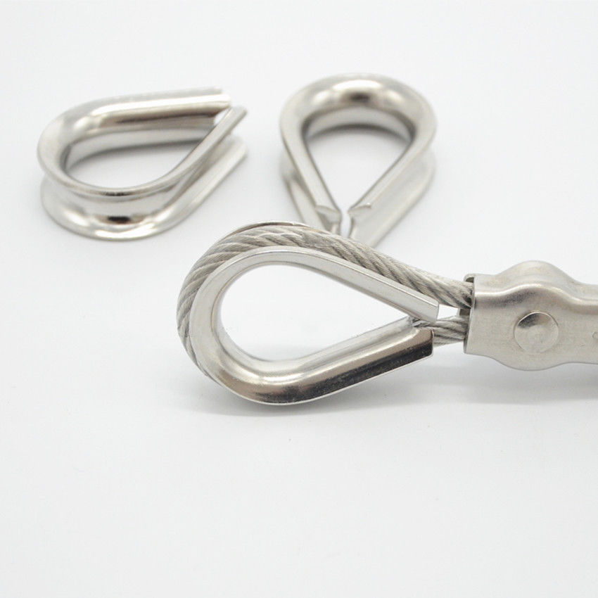 Thimble Wire Rope Grip Clamp Eyes Stainless Steel 2/3/4/5/6/8/10/12/14mm eBay