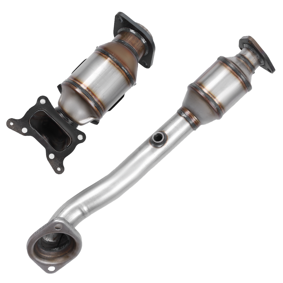 Fit 2010-11 Honda CRV 2.4L Dual Cat Converter Stainless