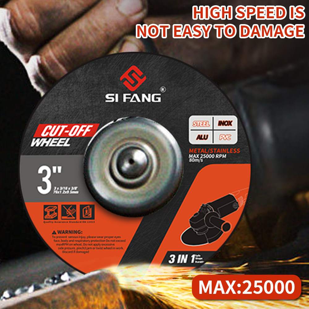 PACK OF 30) 75mm (3") Stainless Steel Cut Off Discs - Air