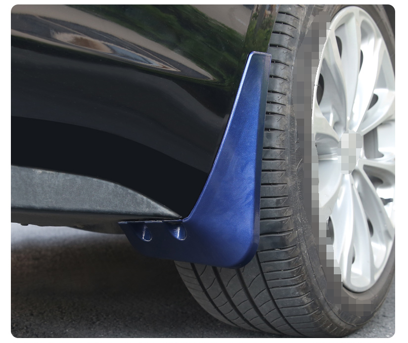 For 20192020 Cadillac CT5 ABS Blue External Mud Flaps Fender Splash