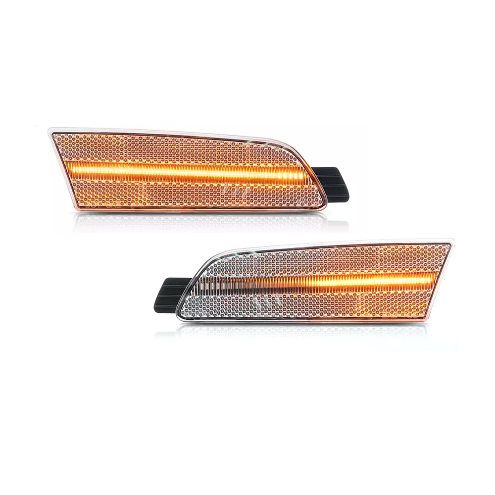 Sequential For 2009-2013 Mazda 6 Clear LED Side Marker Turn Signal