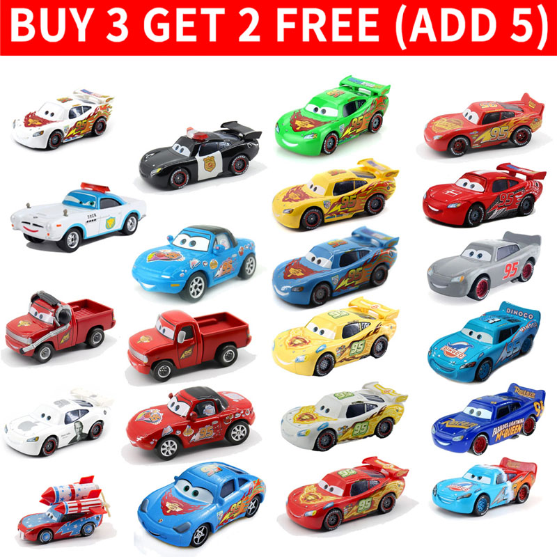 大量　44体Cars Lightning McQueen ミニカーセット Disney Pixar Cars Lightning McQueen Jackson Storm The King Toy Car