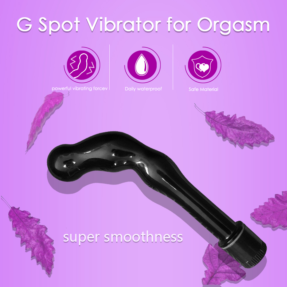 G Spot Vibrator Male Prostate Massager Vibrating Dildo Waterproof Adult